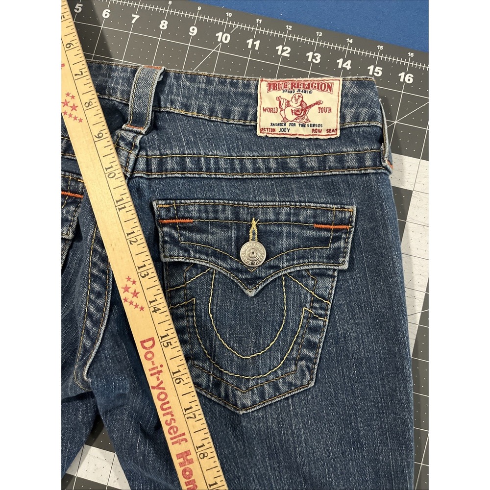 True Religion Blue Boot Cut Jeans